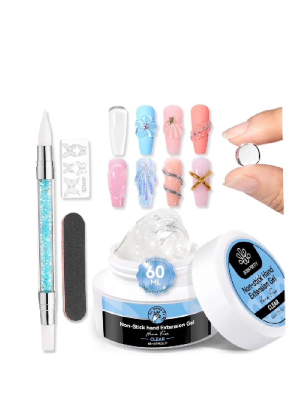 Born Pretty Clear Builder Extension Nail Gel